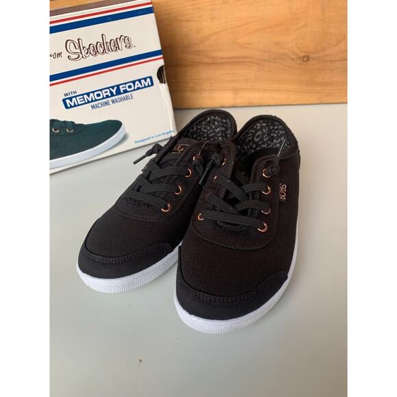 NWT Bobs B Cute- Fresh Times Heathered Black Muti colored on bottom size 9 - Picture 3 of 5